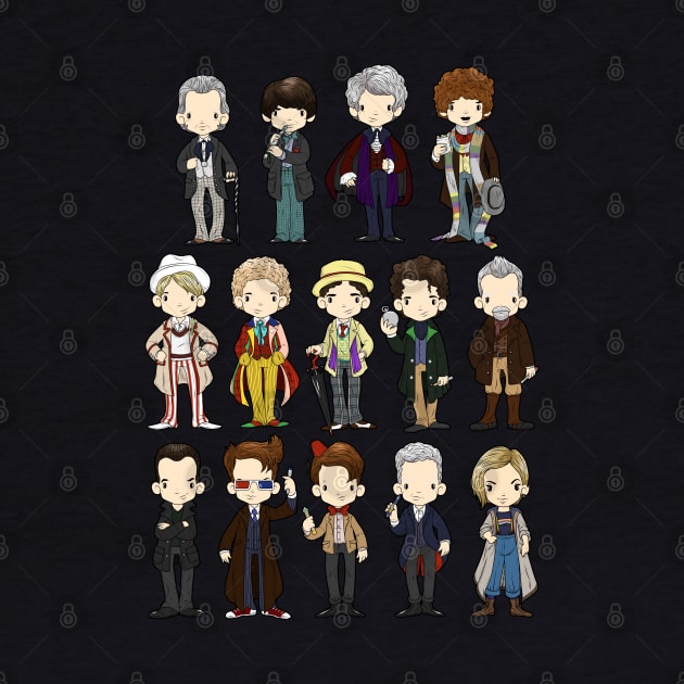 Doctors 1-13 by SpacebatDesigns 